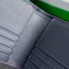 Replica Bottega Veneta Intrecciato Bi – Fold Wallet White&Blue - affordable luxury replica bag