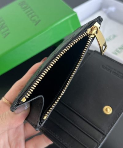 Replica Bottega Veneta Bifold Zipper Wallet - affordable luxury replica bag