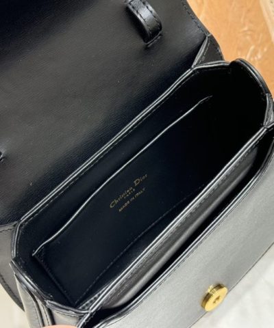 Replica Dior 30 Montaigne Avenue Top Handle Black - 1:1 premium replica handbag