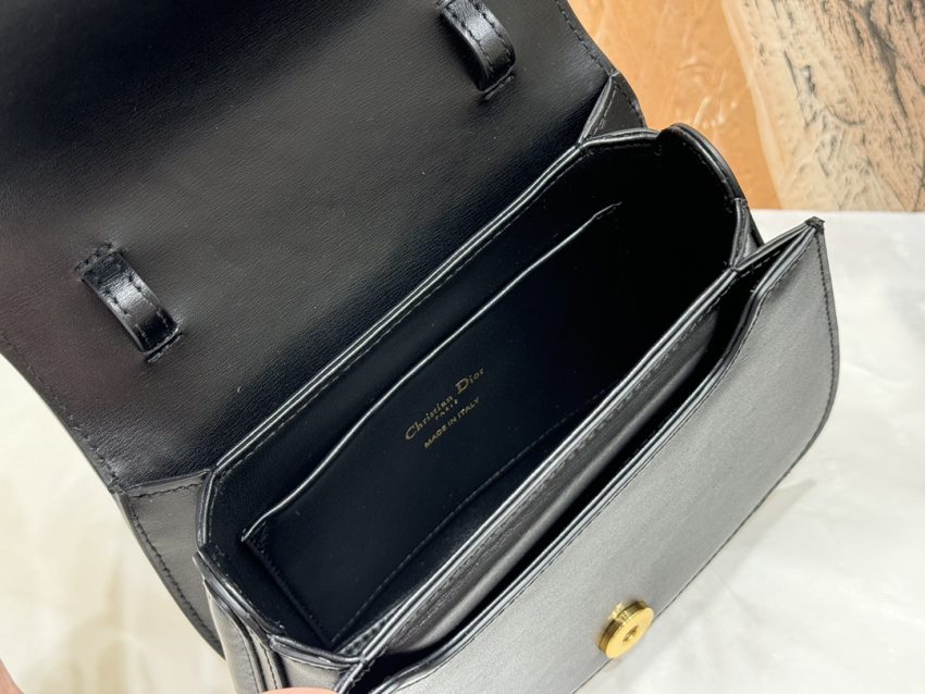 Replica Dior 30 Montaigne Avenue Top Handle Black - 1:1 premium replica handbag