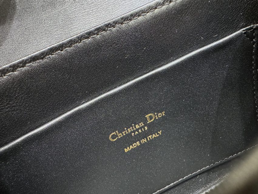 Replica Dior 30 Montaigne Avenue Top Handle Black