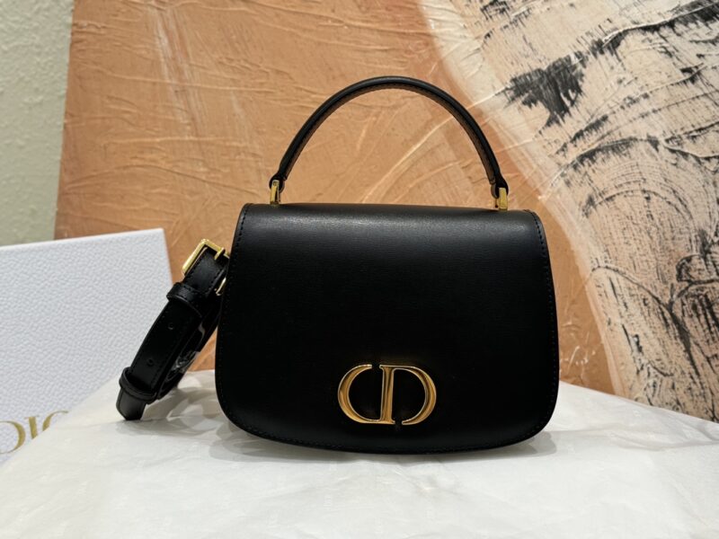 Replica Dior 30 Montaigne Avenue Top Handle Black