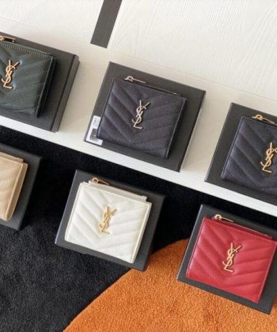 Replica Yves Saint Laurent Zipper Wallet