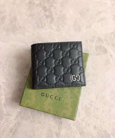 Replica Gucci Marmont GG Wallet Black - 1:1 premium replica handbag