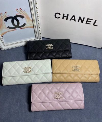 Chanel Long Vertical Wallet - premium superclone handbag
