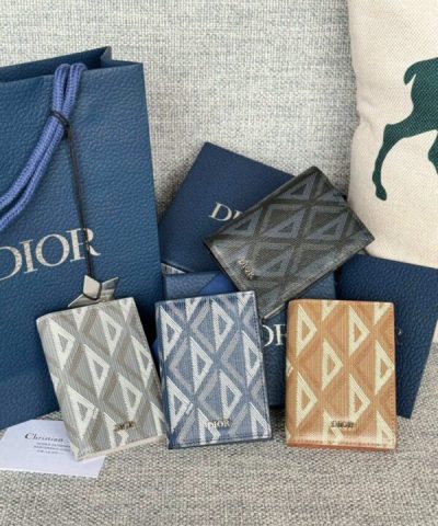 Replica Dior Bi Fold Card Holder 4 Colors - 1:1 premium replica handbag