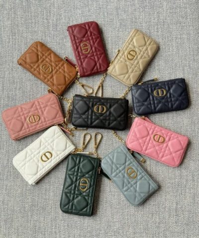 Replica Dior Caro Myrte Zipped - 1:1 premium replica handbag