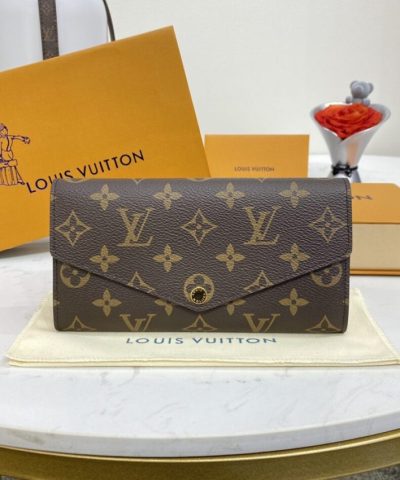 Louis Vuitton Sarah Wallet Brown