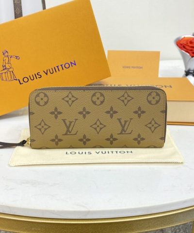 Louis Vuitton Clemence Wallet Light Brown