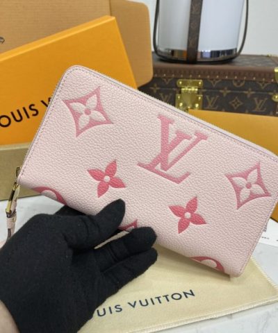 Louis Vuitton Zippy Wallet Pink