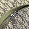 Replica Dior Rider Backpack Khaki Dior Oblique Jacquard