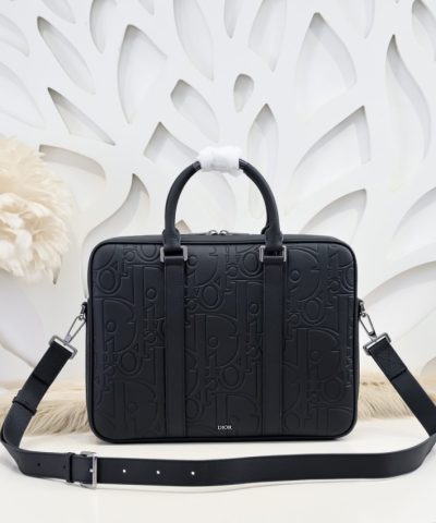 Replica Dior Gravity Briefcase Black