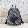 Replica Dior Saddle Zip Backpack - 1:1 premium replica handbag