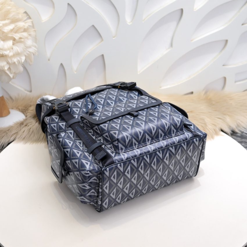 Replica Dior Hit The Road Backpack Blue Diamond - top-grade luxury bag dupe