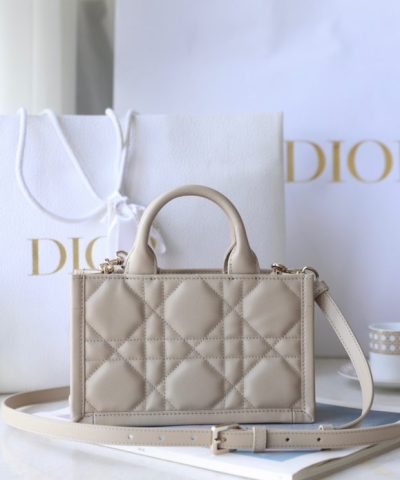 Replica Dior Tote Book Mini Beige - 1:1 premium replica handbag