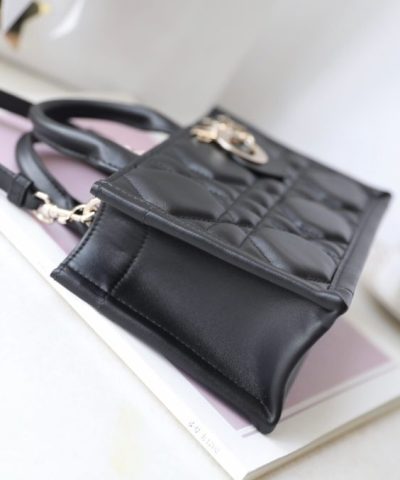 Replica Dior Tote Book Mini Black