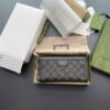 Replica Gucci Ophidia Zipper Wallet Grey - affordable luxury replica bag