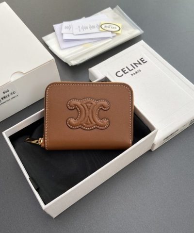 Celine Triumphe Small Zippy Wallet - top-grade luxury bag dupe