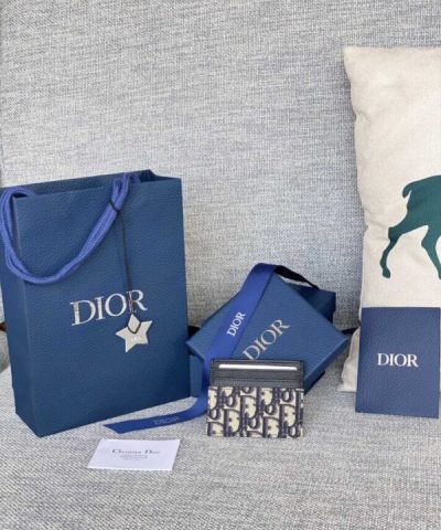 Replica Dior Card Holder Oblique - top-grade luxury bag dupe