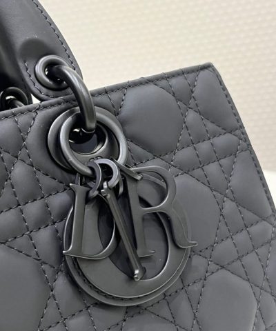 Replica Dior Lady D – Joy Large Bag Black Matte