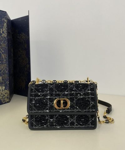 Replica Dior Miss Caro Black Wool