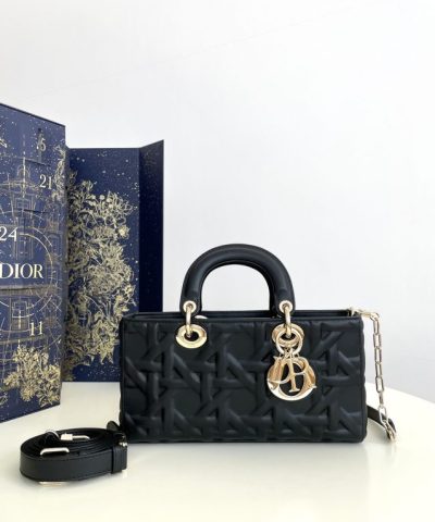 Replica Dior Lady D – Joy Large Bag Black New