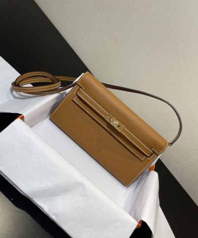 Replica Hermès Kelly Elan Brown