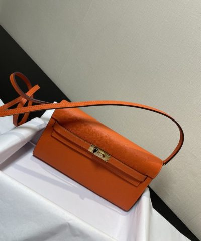 Replica Hermès Kelly Elan Orange