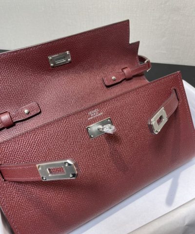 Replica Hermès Kelly Elan Bordeaux