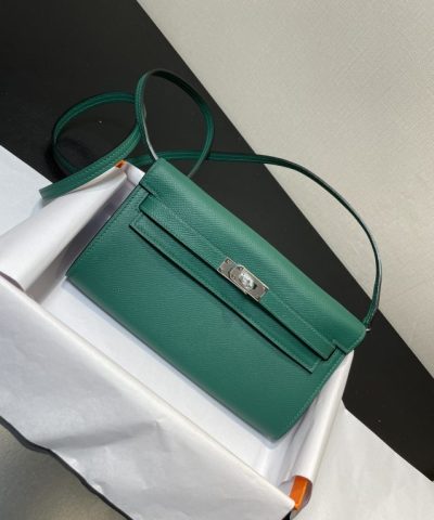 Replica Hermès Kelly Elan Green