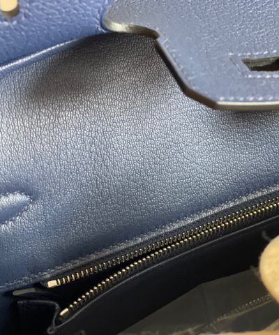 Replica Hermès Birkin Sapphire Blue Togo - 1:1 premium replica handbag