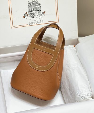 Replica Hermès The Loop Brown - 1:1 premium replica handbag