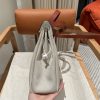 Replica Hermès Herbag 31Cm Beige Red