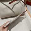 Replica Hermès Herbag 31Cm Beige Red