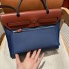 Replica Hermès Herbag 31Cm Blue Canvas
