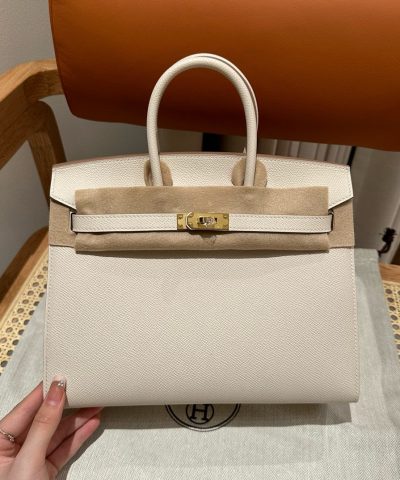 Replica Hermès Birkin Craie Epsom