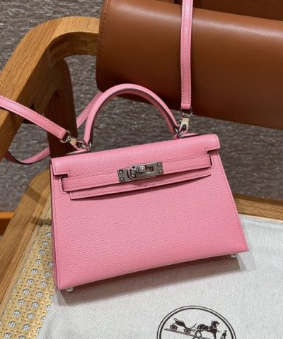 Replica Hermès Kelly Rose Confetti