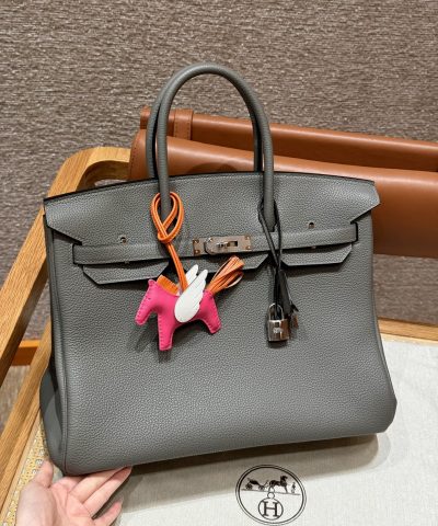 Replica Hermès Birkin Epsom Gris Mryer Togo