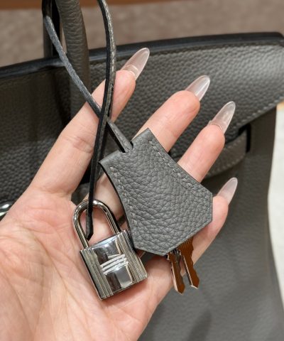 Replica Hermès Birkin Epsom Gris Mryer Togo
