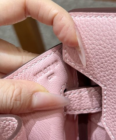 Replica Hermès Birkin Rose Sakura Togo - high-quality designer bag dupe